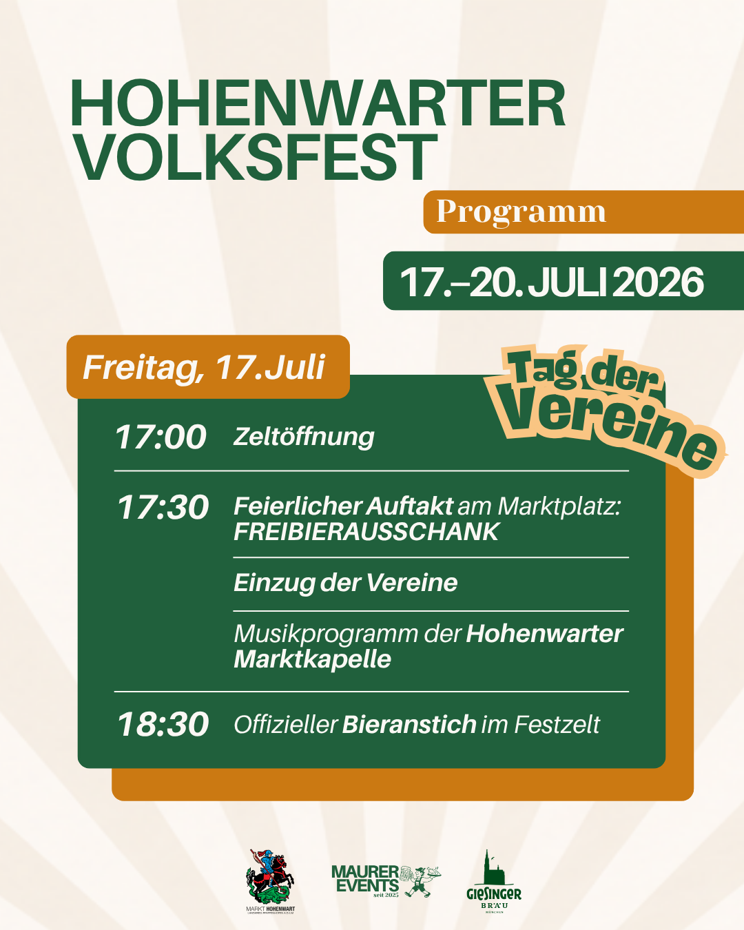 Hohenwarter Volksfest