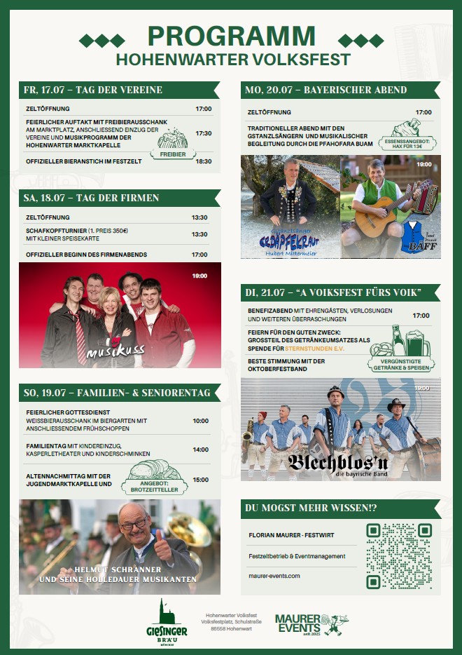 Hohenwarter Volksfest