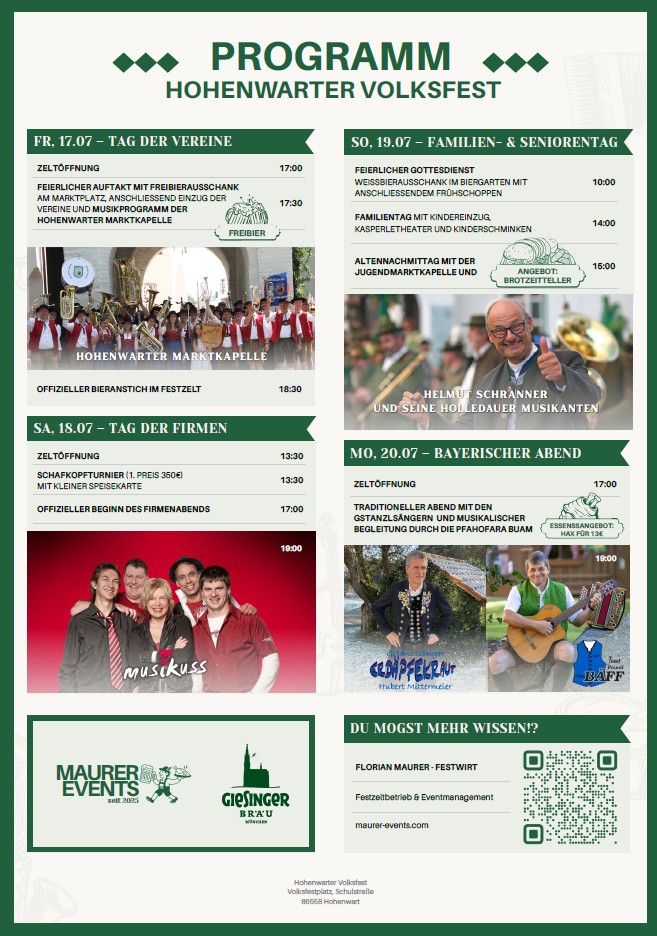 Hohenwarter Volksfest
