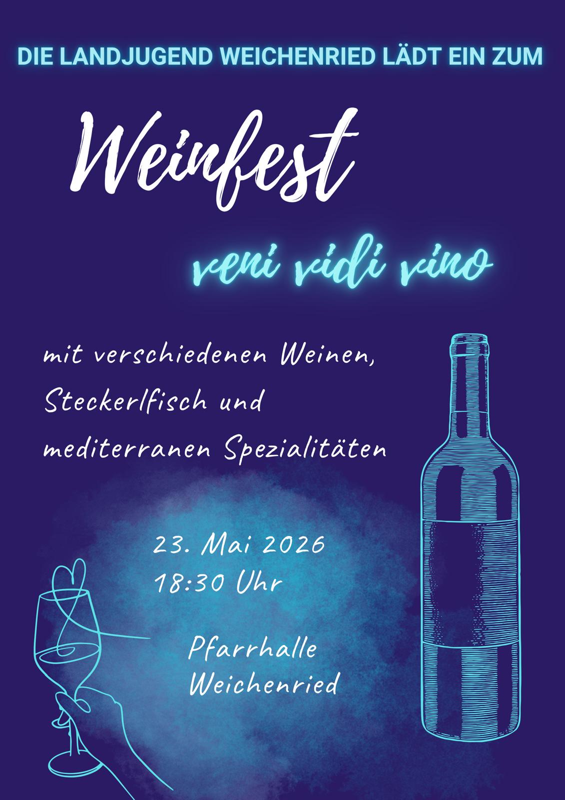 Weinfest in Weichenried