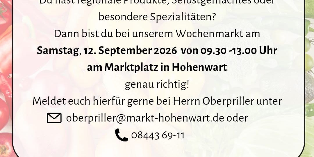 Wochenmarkt