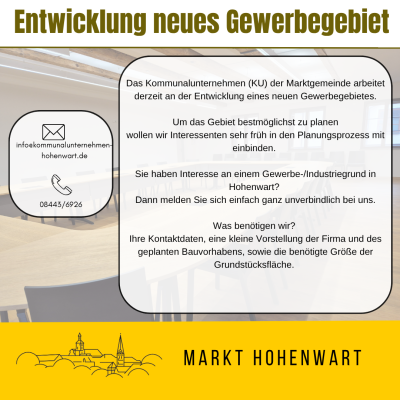 20261002 Gewerbegebiet Aufruf